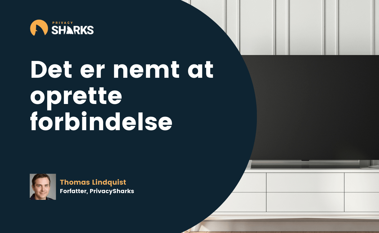 Det er nemt at oprette forbindelse