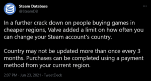 SteamDB on twitter