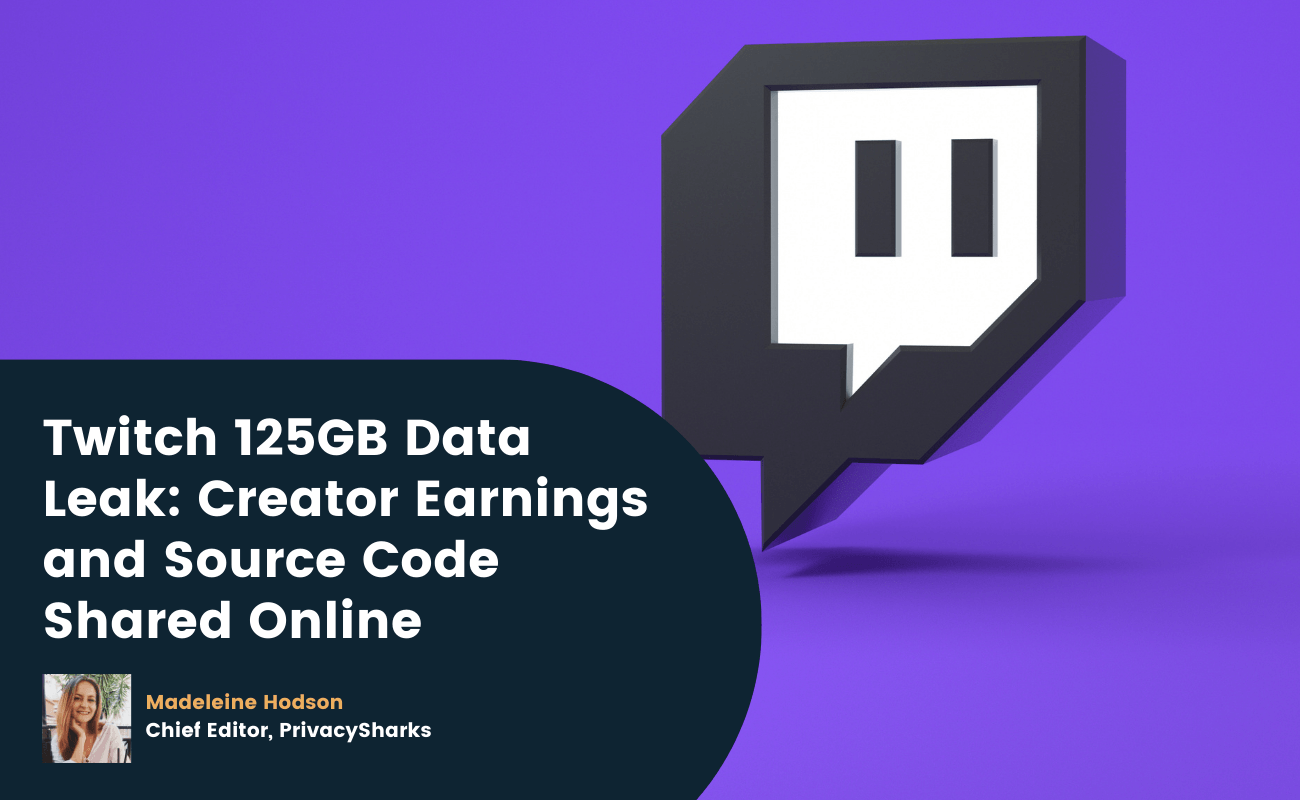 Twitch 125GB Data Leak Creator Earnings and Source Code Shared Online