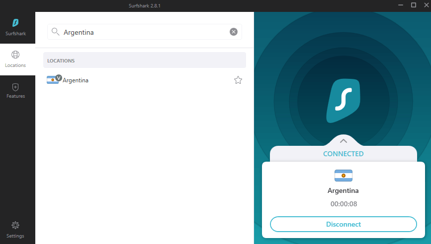 Argentina Surfshark VPN