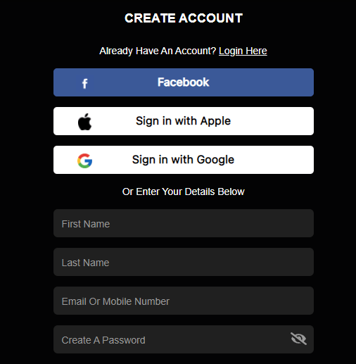 create beIN Sports account