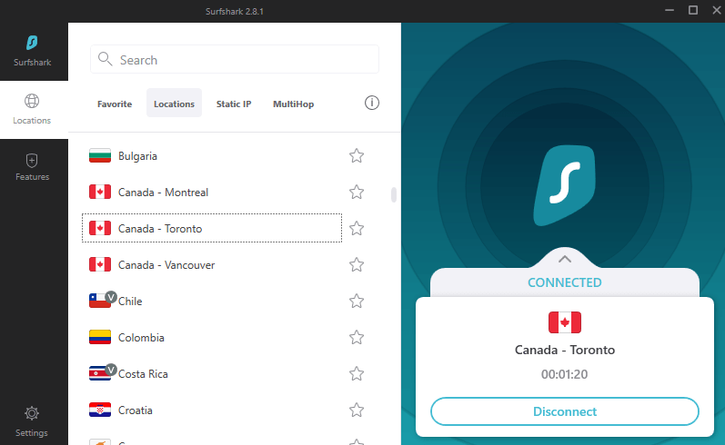 Canada server
