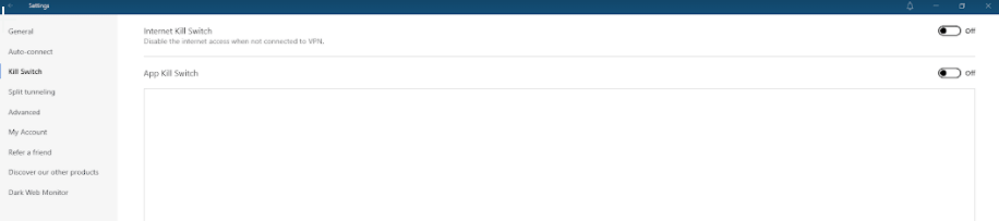 kill switch vpn