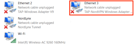 ethernet connection 2
