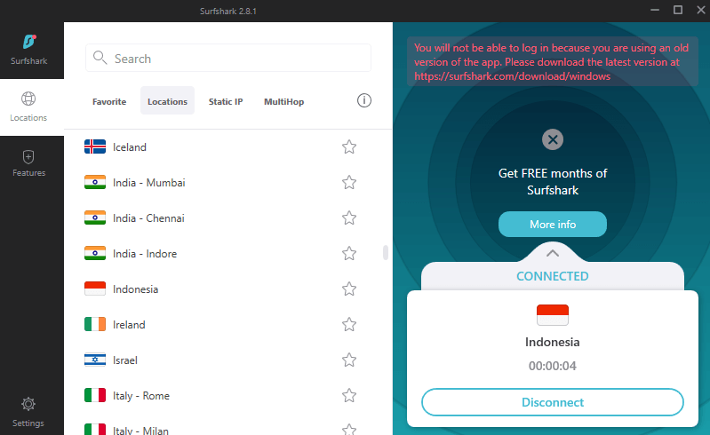 Indonesia VPN