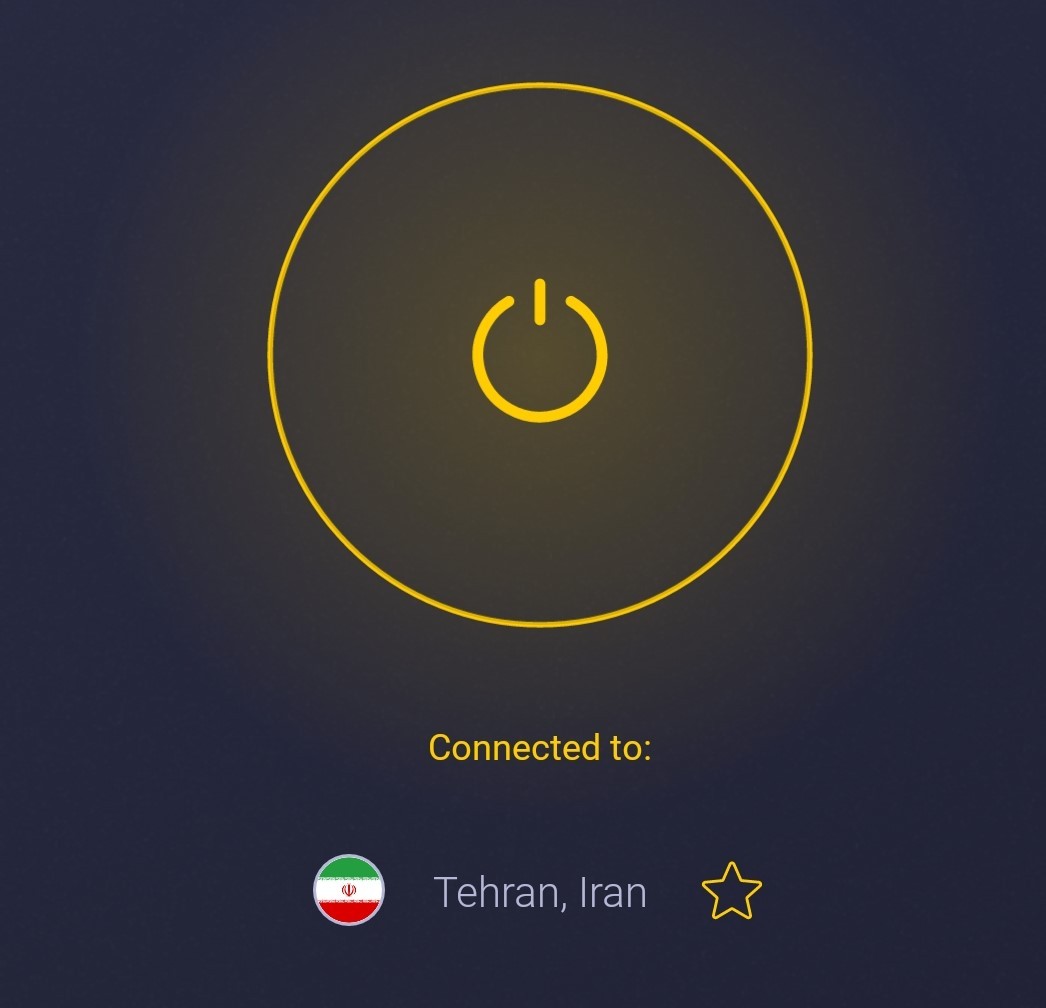 Iran server connection