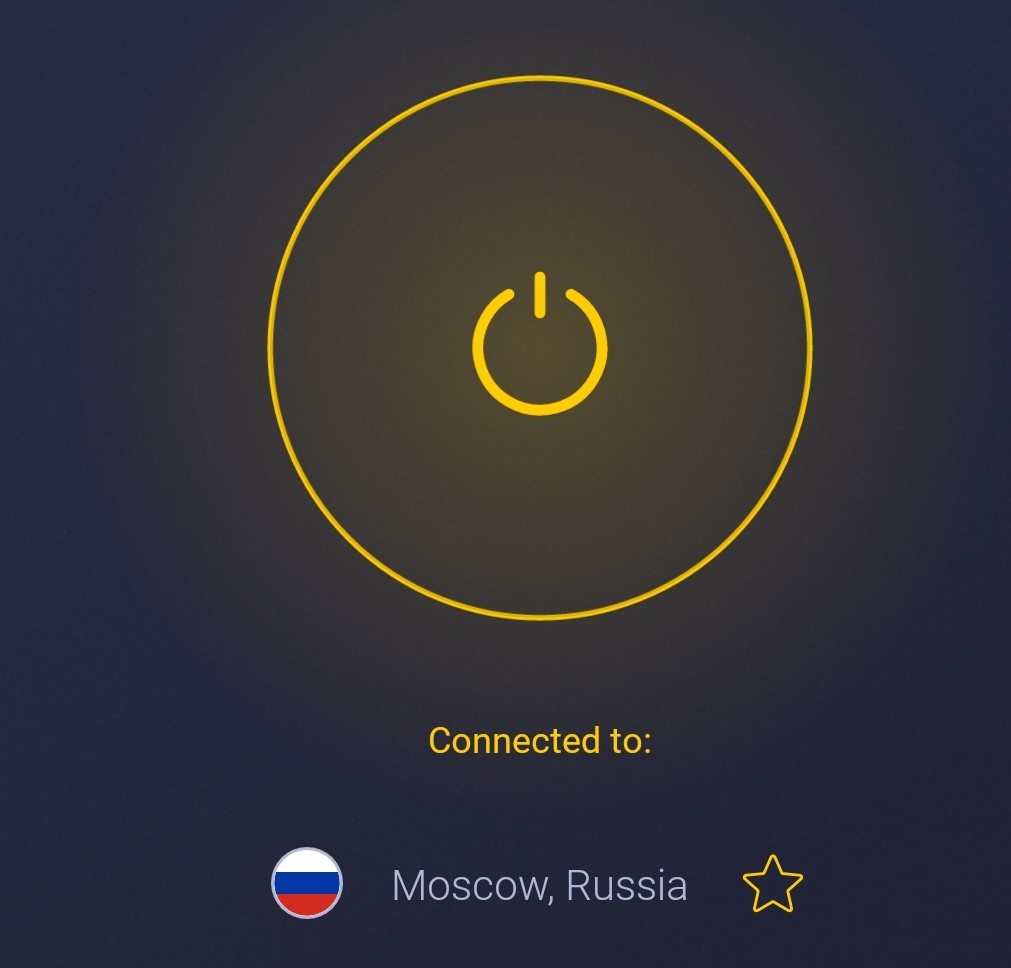Russia VPN connection