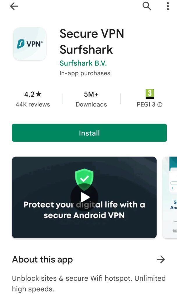 free vpn to surf internet on samsung