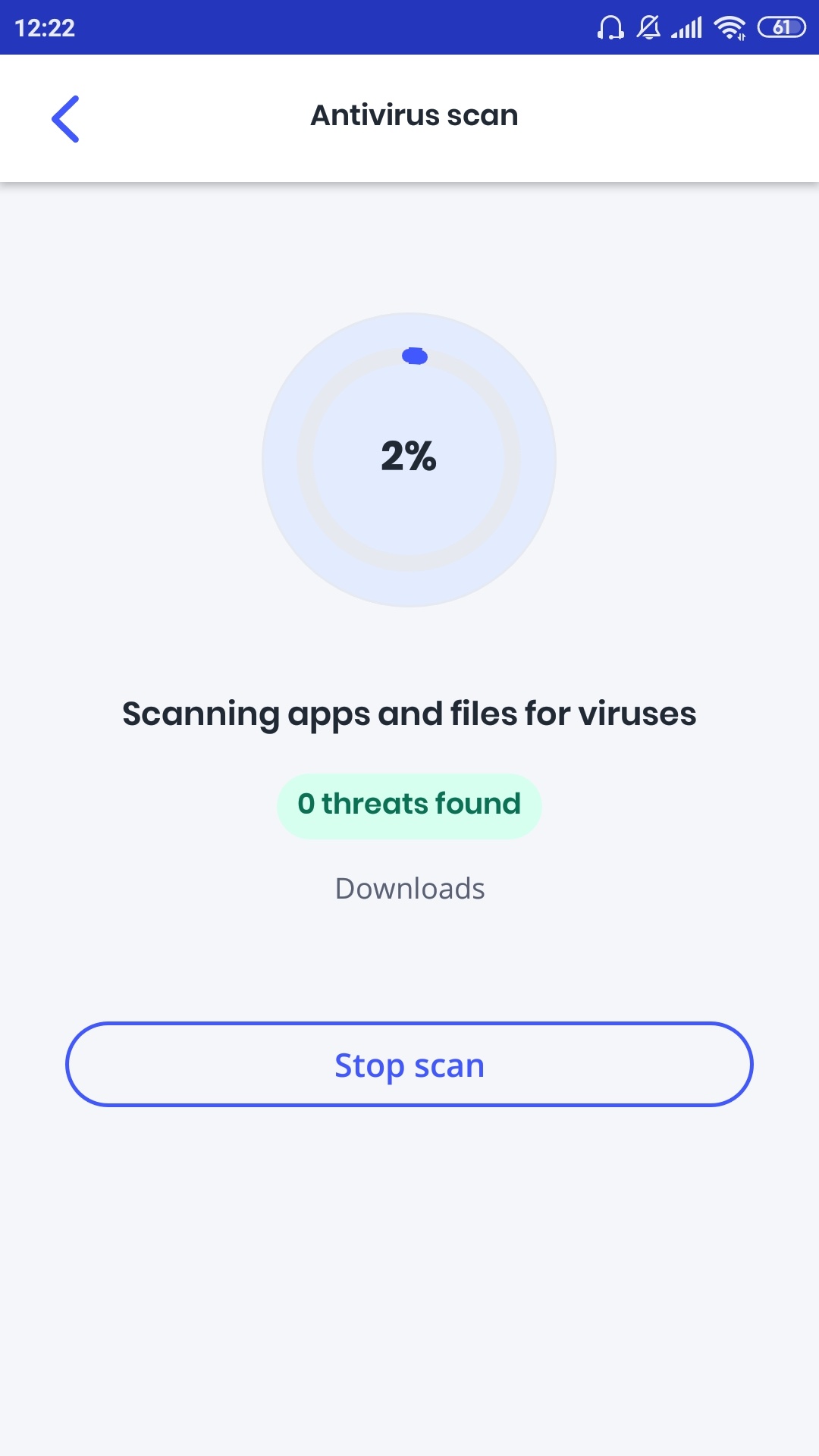 virus phone scan
